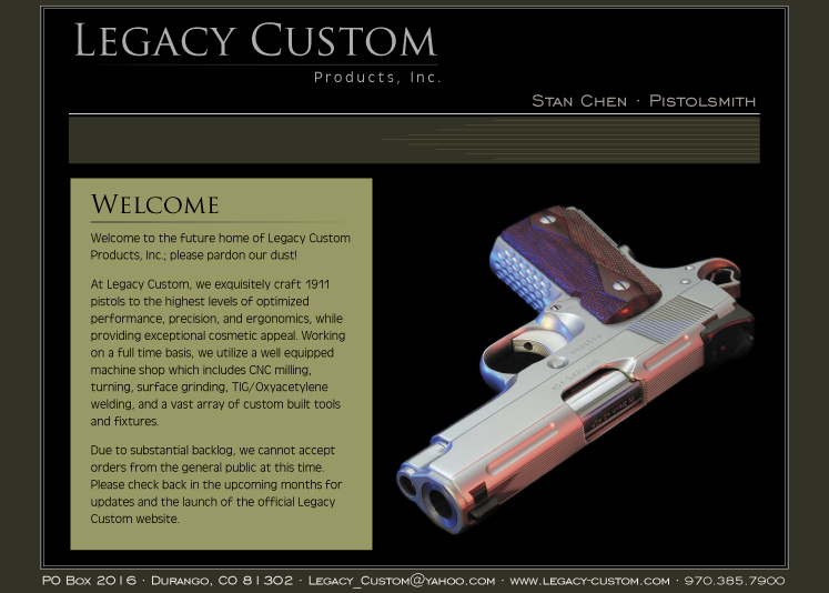 Legacy Custom Products